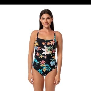 Jantzen GARDEN PARTY EDEN CAMI TANKINI TOP Size 8